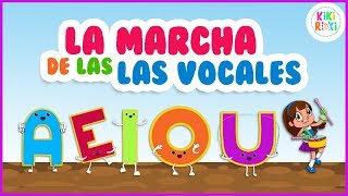 Canción De Las Vocales A E I O U La Marcha De Las Vocales Canciones Infantiles Escolares Aeiou