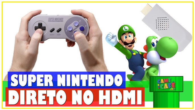 MINI Super Nintendo Retro - Game com Café.com