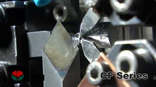 Compression spring W.D 0.3mm｜CNC Compression Spring Machine CF-310｜YHM