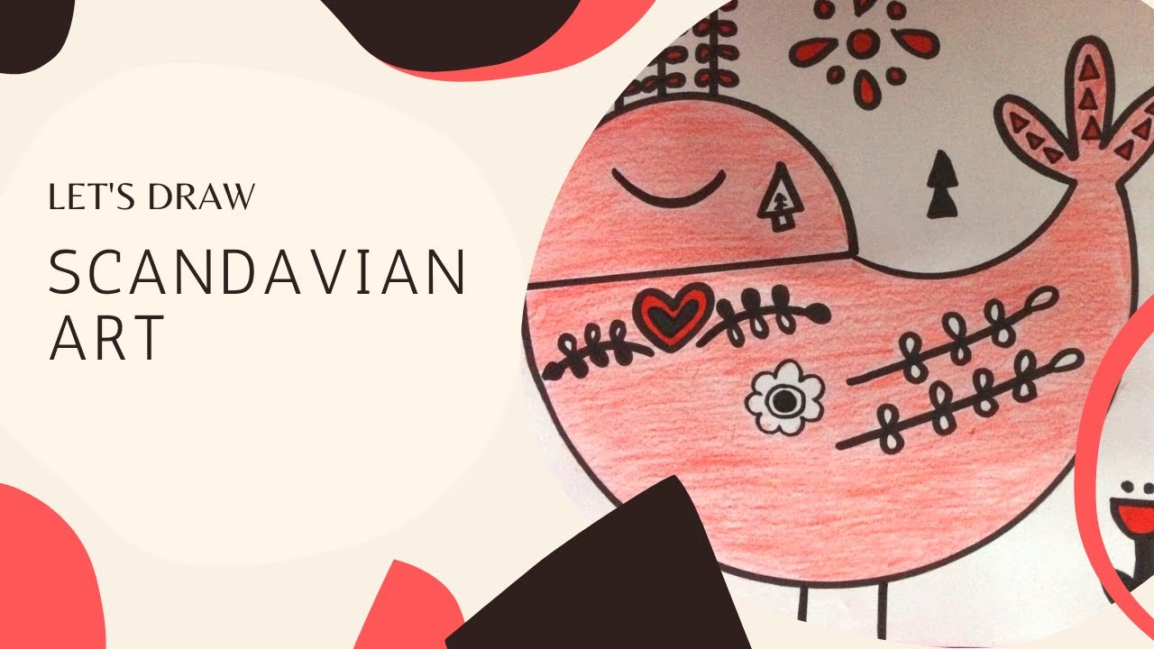Let’s learn Scandavian Art | Art| Drawing| Tejal’s Show - YouTube