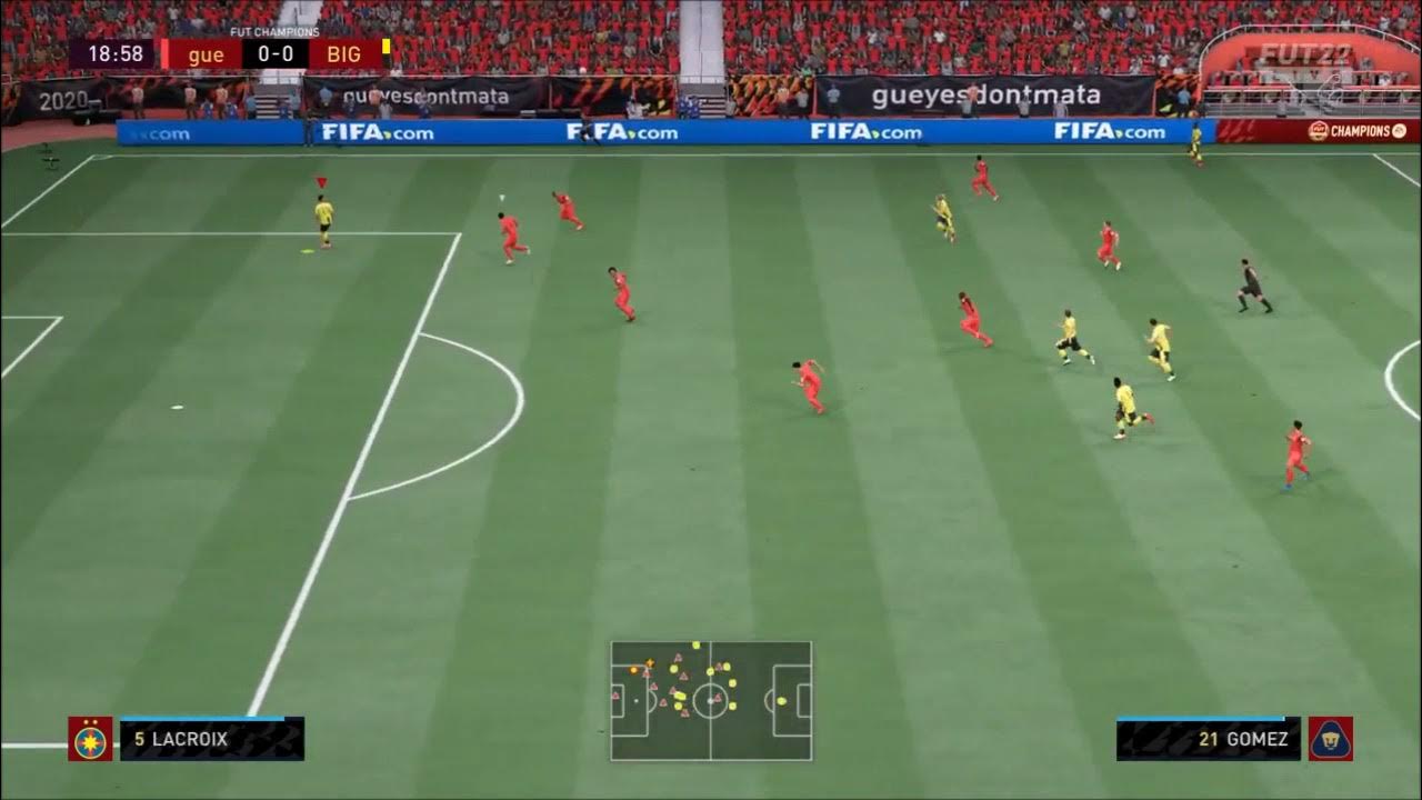 You can't be offside from a throwin the oldest trick in the book