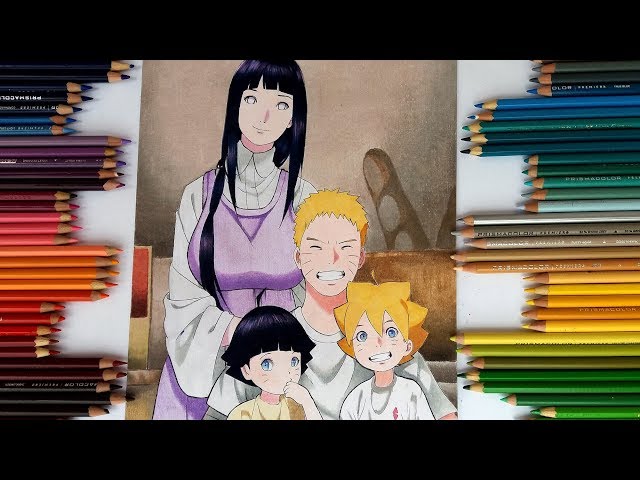 Naruto  Criador divulga sketch da família Uzumaki