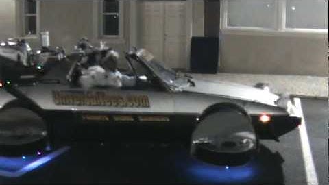 Time Car Test Drive as a HoverCraft Fiat X1/9