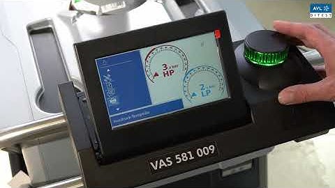 Unidad de servicio A/C VAS 581 009 03: menú ES