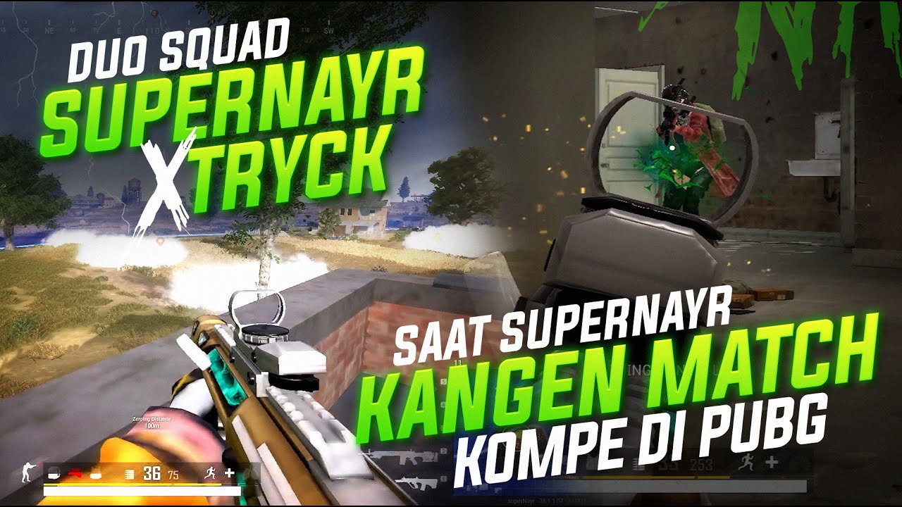 LATE GAME MENCEKAM !! DUO SQUAD SUPERNAYR X TRYCK VS SELURUH ERANGEL !! #pubg