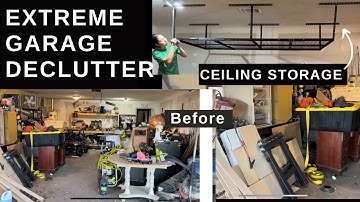 Extreme Garage Makeover | Garage Declutter and Organization