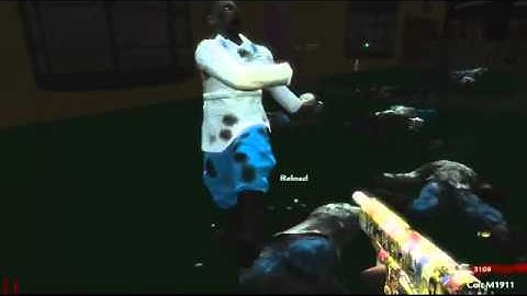 COD WaW Custom Zombie Map: The Simpsons