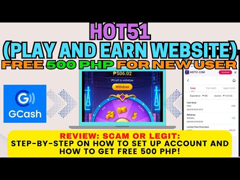 NEW INVESTMENT WEBSITE HOT51 HONEST REVIEW | FREE 500 PHP FOR NEW USER! STEP-BY-STEP GUIDE | GCASH