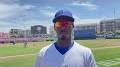 Profile Picture of Drillers' Brendon Davis on playing in the majors, being back ... - YouTubeon Google