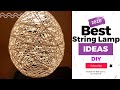 HOW TO MAKE A LAMP WITH A BALLOON AND CROCHET THREAD, STEP BY STEP