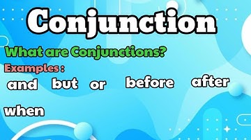 What are conjunctions? understand parts of speech | Linking words | English Grammar | Learn English