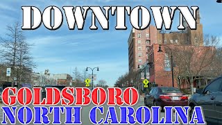 Goldsboro  North Carolina  4K Downtown Drive