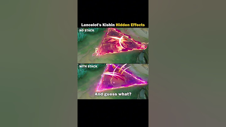 Lancelot's Kishin Hidden Effects
