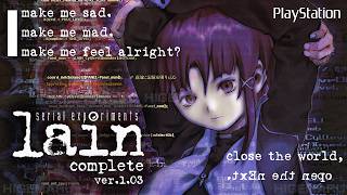 serial experiments lain (シリアル エクスペリメンツ レイン) 完全収録版 ver.1.03 | プレイステーション