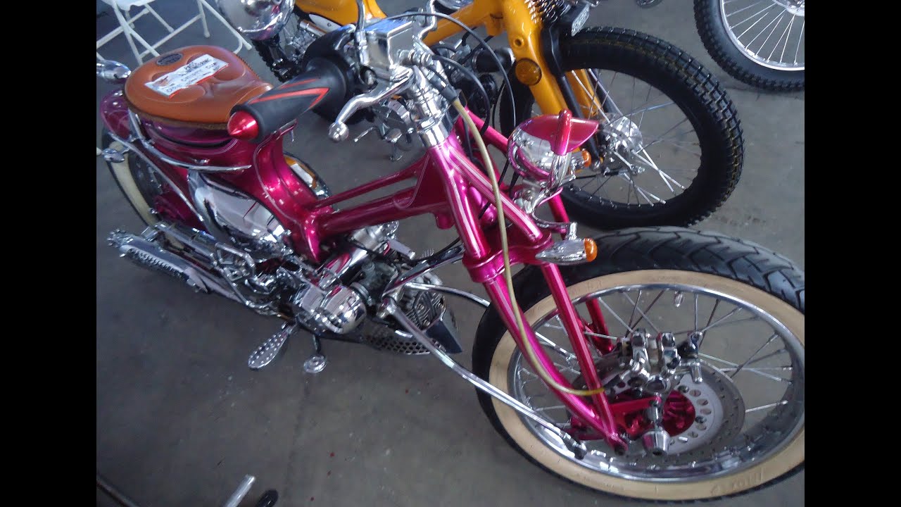 53 Modifikasi Motor Bebek Choppy Cub Terkeren Sumped Motor