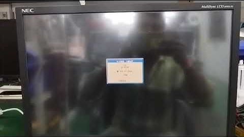 NEC LCD Monitor MultiSync LCD2090UXi-BK Repairs by Dynamics Circuit (S) Pte. Ltd.