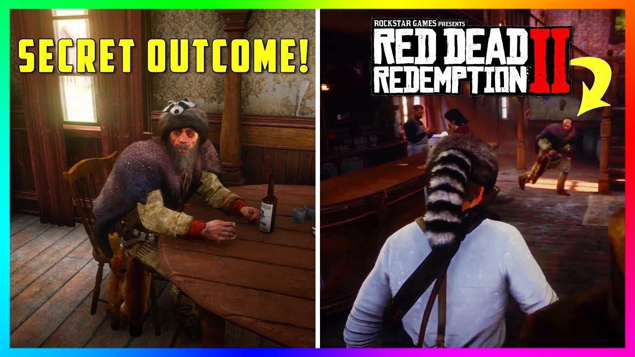 What Happens If You Return To The Saloon Wearing The Raccoon Man's Hat