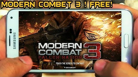 Modern Combat 3 Mod APK + OBB | Highly Compressed  Offline Mod 2019 | Nc Sakif