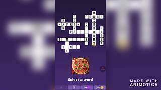 One Clue Crossword- Pizza