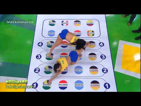 Brazilian girls play Twister   YouTube