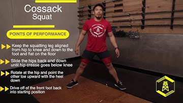 Crossfit Signal Hill Movement Demo Series: Cossack Squat