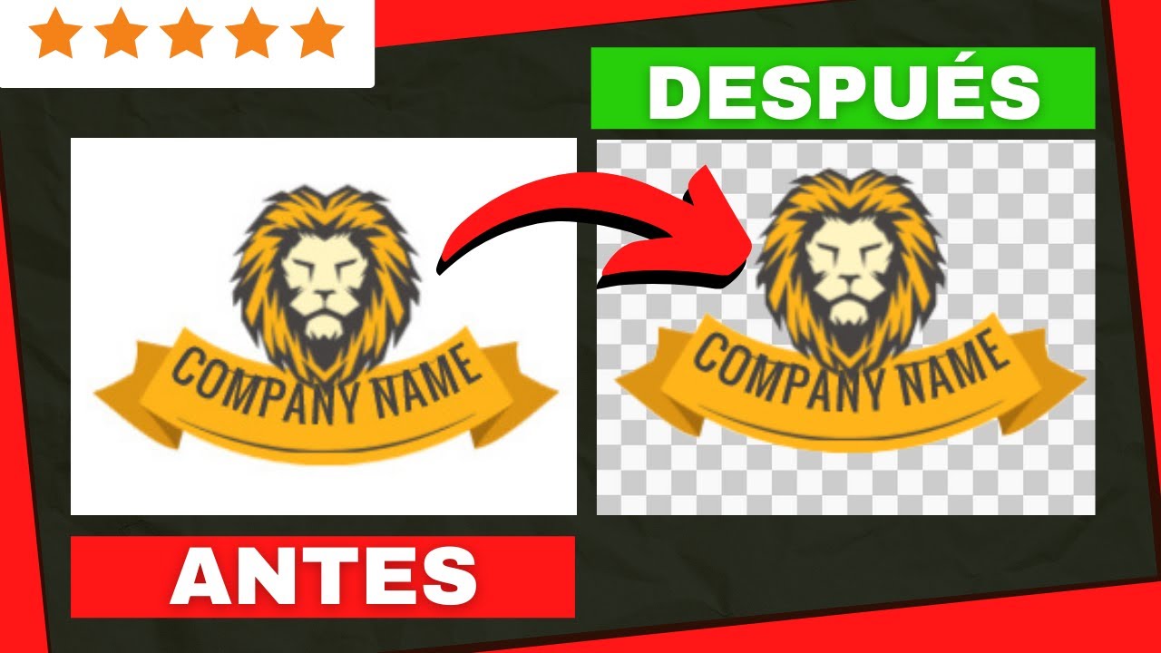 ? Cómo QUITAR FONDO A LOGO en Línea GRATIS!!! ♻️ 【Convertir Logo en PNG】 -  YouTube