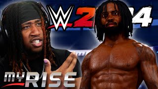 WWE 2K24 MyRISE #1 - CREATION OF THE PROTOTYPE!