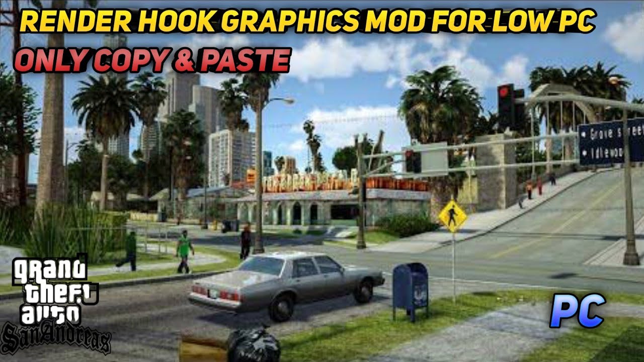 How To Install Render Hook Graphics Mod In Gta San Andreas Pc | Gta Sa ...