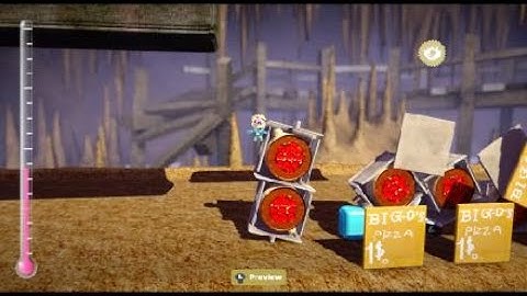 Doing random stuff in LBP3 creative mode