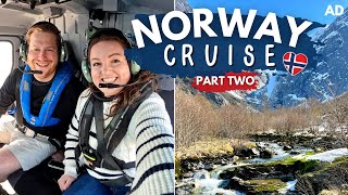 NORWAY CRUISE!  PART TWO • stavanger, olden & ålesund • helicopter & glacier hike ⛰ P&O Cruises AD