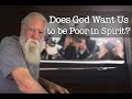 Does god want us to be poor in spirit