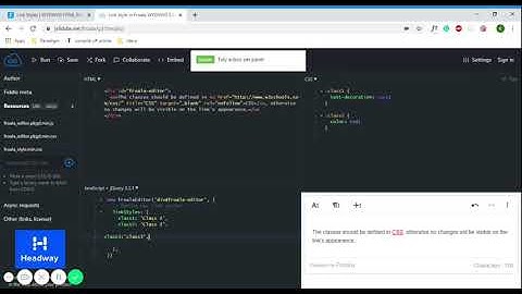 Link Style in Froala WYSIWYG Editor V3   JSFiddle
