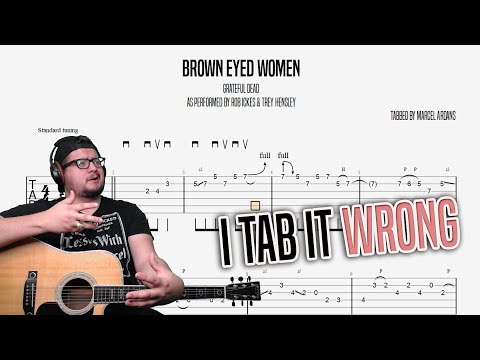 trey-hensley's-brown-eyed-women-break-transcribed---bluegrass-guitar