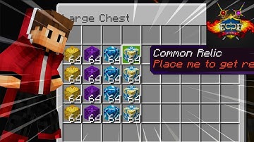 Opening 1000 Relics (MCPE Factions)