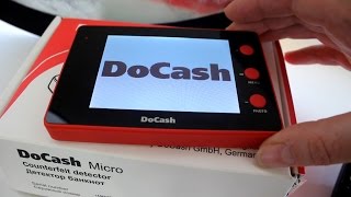 Детектор валют DoCash Micro UV
