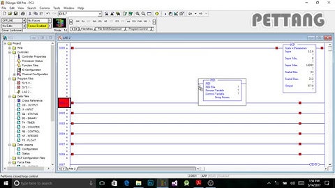 ALLEN BRADLEY PLC PROGRAMMING | PID TEMPERATURE CONTROL| RSLogix 500