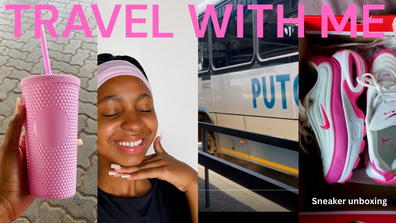 Vlog 4:Travel With Me+ Sneaker unboxing
