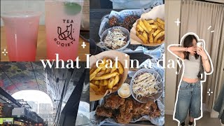 what I eat in a day🍪🧋: korean & chinese food, markthal, shopping, simple meals, etc