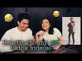 REACTING TO MY OLD TIKTOK VIDEOS😂 ft.Anirudh Sharma // Gujju Unicorn