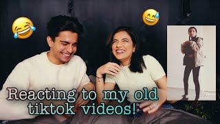 REACTING TO MY OLD TIKTOK VIDEOS? ft.Anirudh Sharma // Gujju Unicorn
