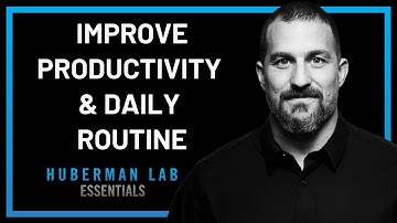 Maximize Productivity, Physical & Mental Health With Daily Tools || Andrew Huberman