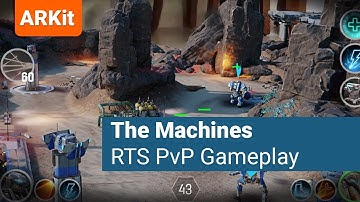 The Machines Gameplay - ARKit RTS PvP Game