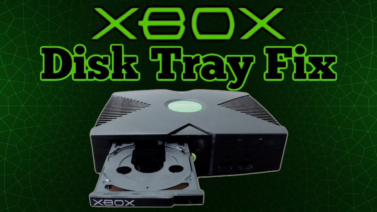 Fix XBOX Game Console's Stuck Disk Tray Xbox Disk Tray Repair