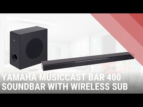 Yamaha Musiccast BAR 400 Soundbar with Wireless Subwoofer - Quicklook India