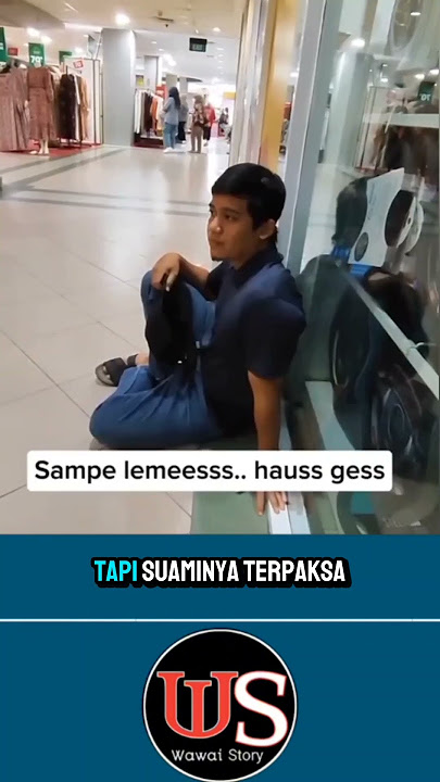 KETIKA SUAMI TEMANIN ISTRI BELI BAJU LEBARAN #ngakak