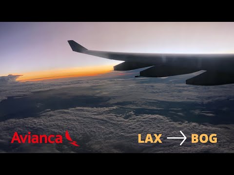 Flight report Avianca A330 Los Angeles to Bogota