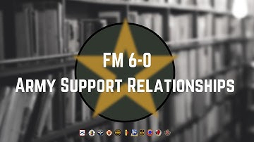 Army Support Relationships
