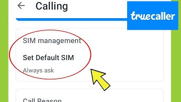 Truecaller | What is Set Default sim in Truecaller?