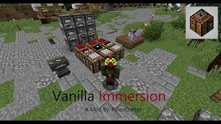 Vanilla Immersion Mod Showcase: Crafting In A New Light!