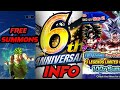 6th Anniversary INFO and FREE LF SUMMONS | DB Legends Hindi Summons